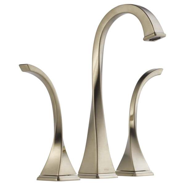 Brizo Virage Widespread Vessel Lav Faucet in Brushed Nickel