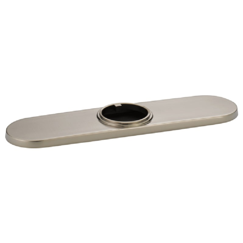 Brizo Optional 10" Three Hole Escutcheon in Stainless