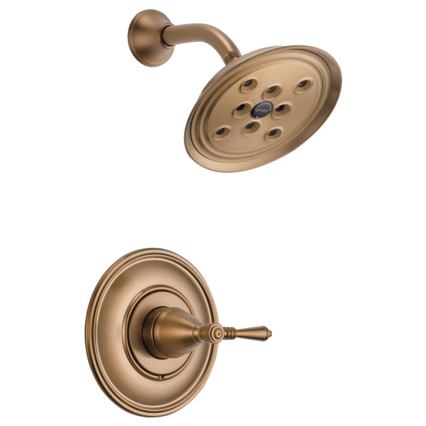 Baliza Shower Trim W/Single-Function Showerhead In Brushed Bronze