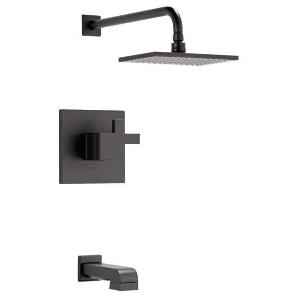 Brizo Siderna Tub/Shower Trim In Matte Black