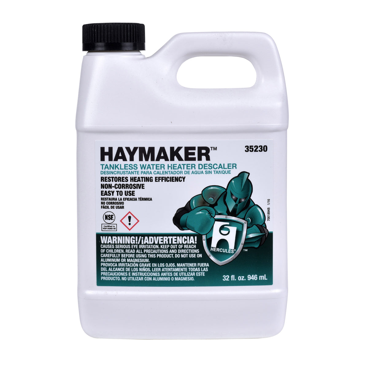 DESCALER 32oz 35230 HAYMAKER TANKLESS WATER HEATER