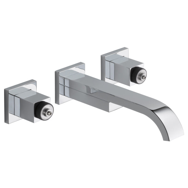 Brizo Siderna Wall Mount Lav Fct in Chrome, No Handles/Drain