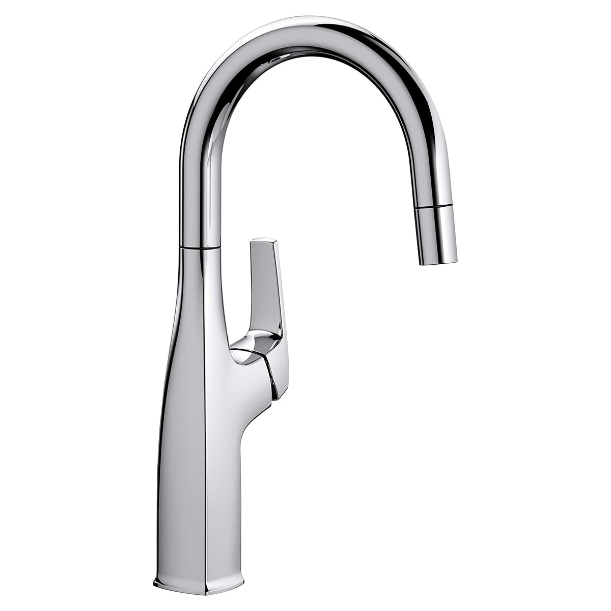 Rivana Single Hole Pull-Down Spray Bar Faucet in Chrome