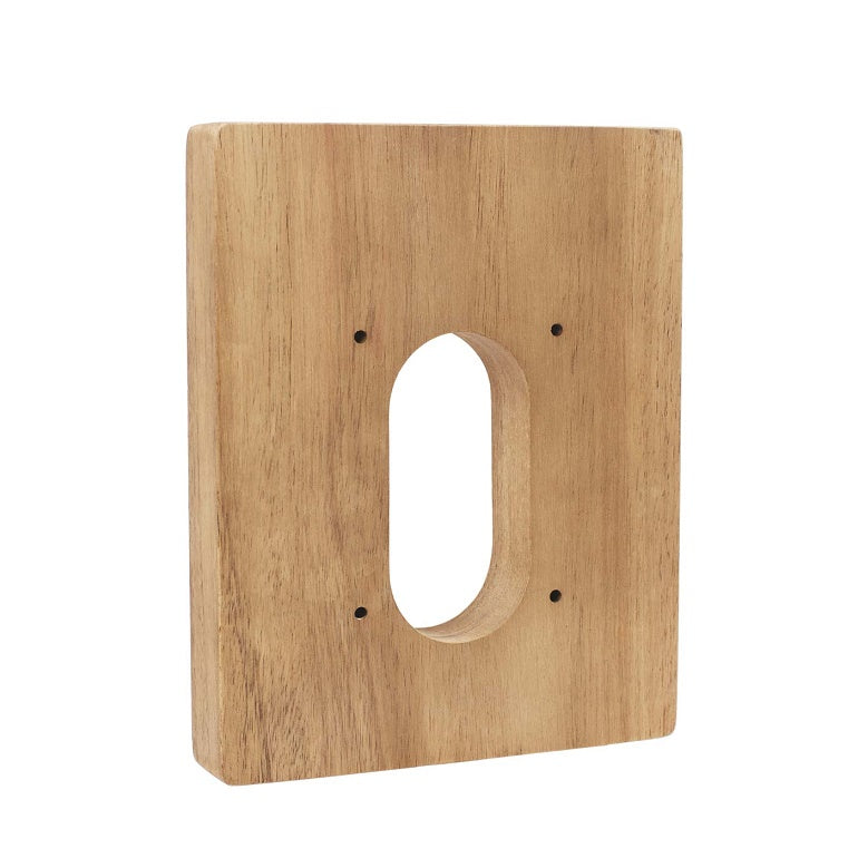 MOUNTING BLOCK KIT MB-TK-2 4.25X6X1 1-PIECE - TEAK