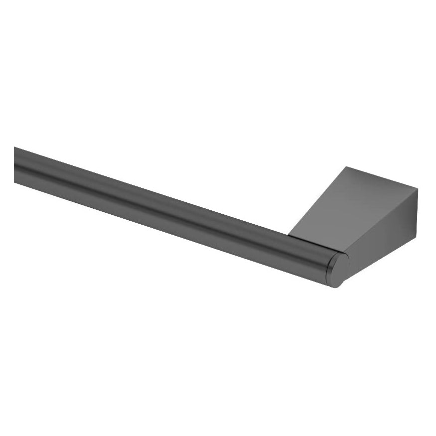 Bleu 18" Single Towel Bar in Matte Black