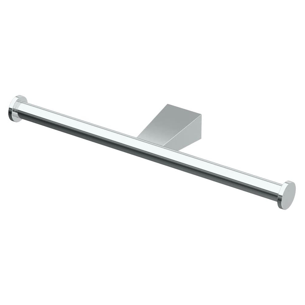Bleu Double Euro Toilet Tissue Holder in Chrome