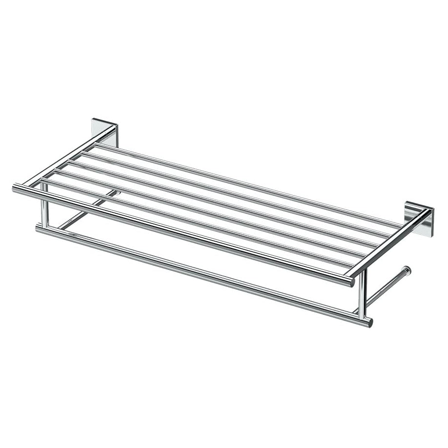 Elevate 24" Minimalist Towel Rack in Chrome
