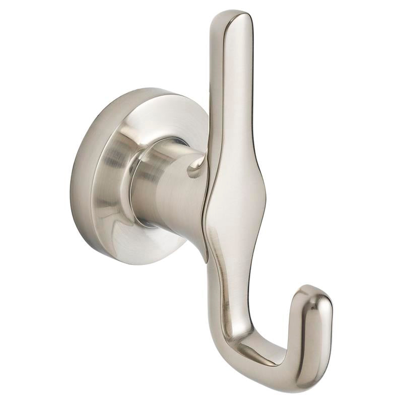 Studio S Double Robe Hook in Brushed Nickel
