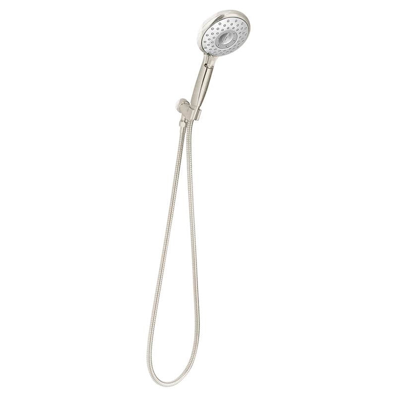 Spectra Handheld 4-Function Hand Shower Kit in Brushed Nickel
