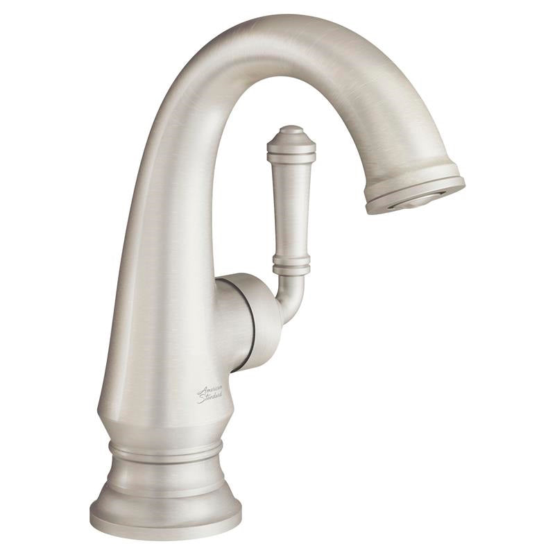 Delancey Single Hole Lav Faucet w/Drain in Brushed Nickel, 1.2 gpm