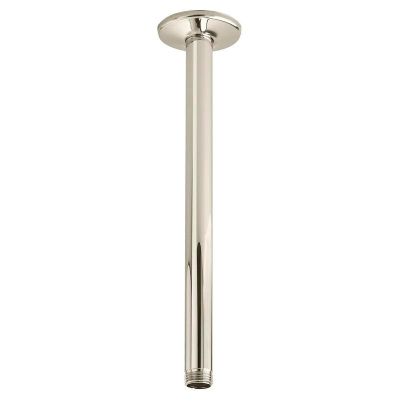Rain 12" Ceiling Mount Shower Arm & Flange in Polished Nickel