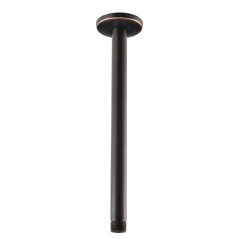 Rain 12" Ceiling Mount Shower Arm & Flange in Legacy Bronze