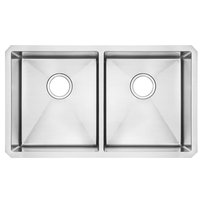 Pekoe 29x18" Stainless Steel Undermount Double Bowl Kitchen Sink