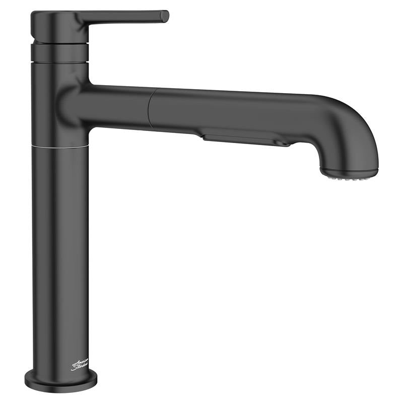 Studio S Pull-Out Kitchen Faucet in Matte Black, 1.5 gpm