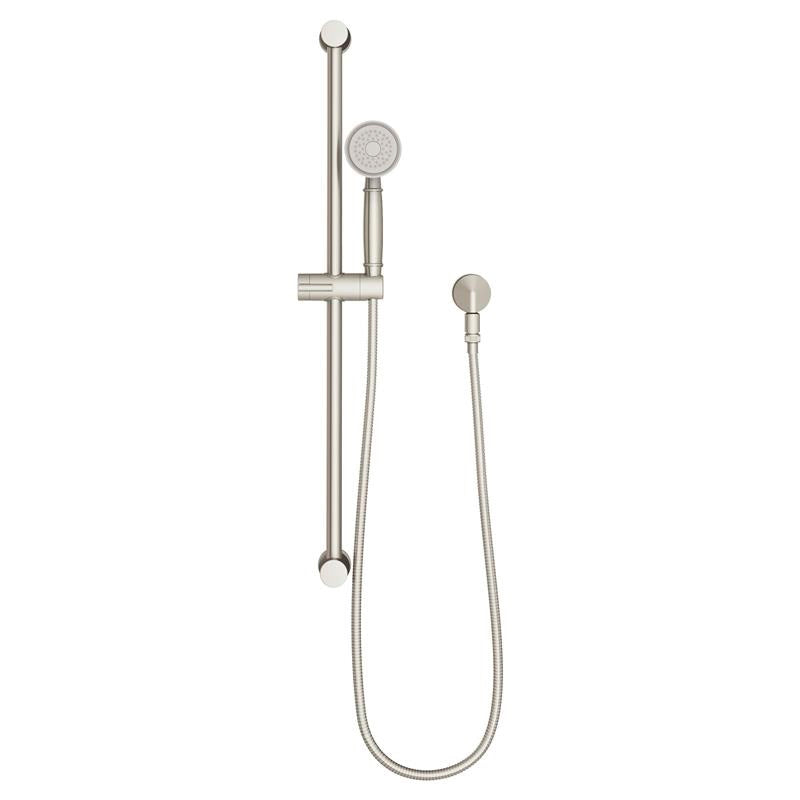 Traditional Single Function Slide Bar Kit in Brushed Nickel