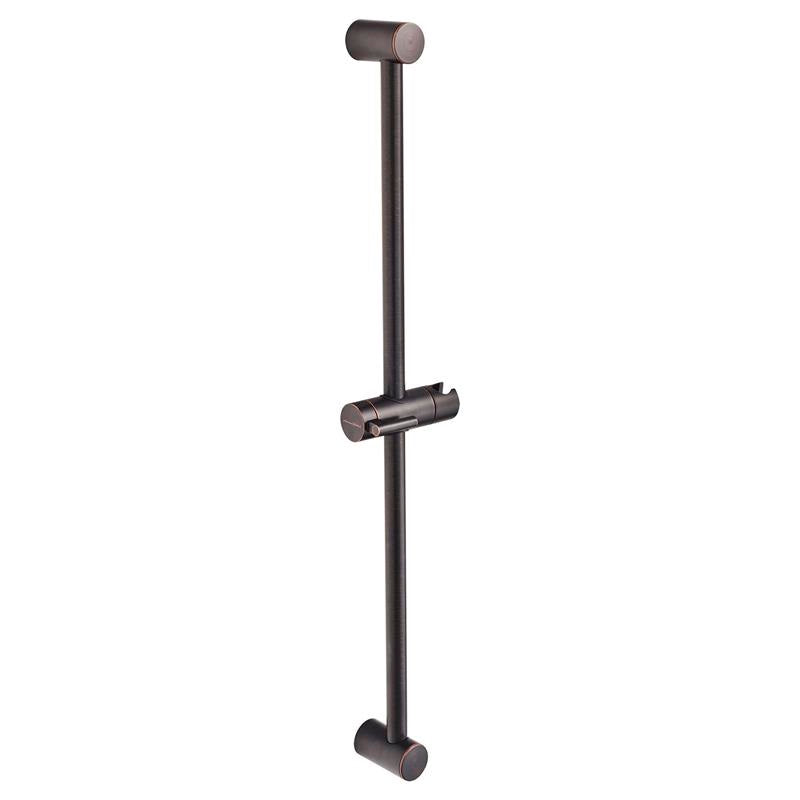 Round 30" Shower Slide Bar in Legacy Bronze
