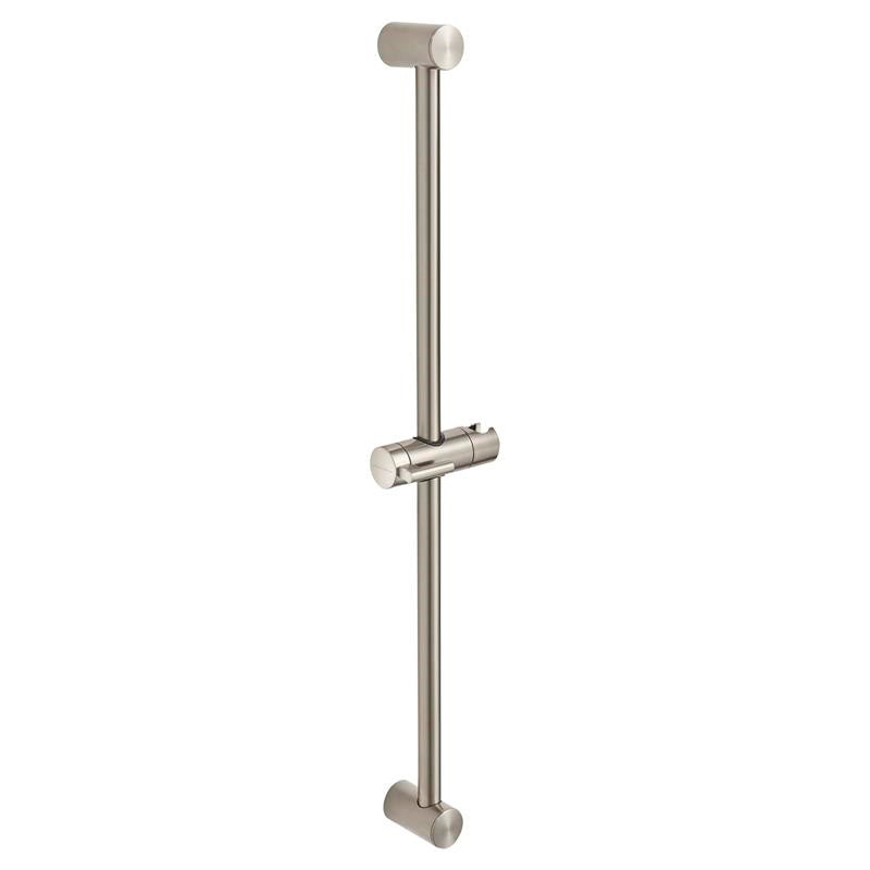 Round 30" Shower Slide Bar in Brushed Nickel