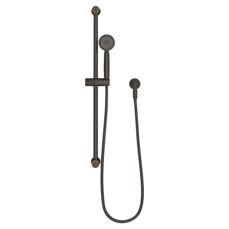 Traditional Single Function Slide Bar Kit in Legacy Bronze