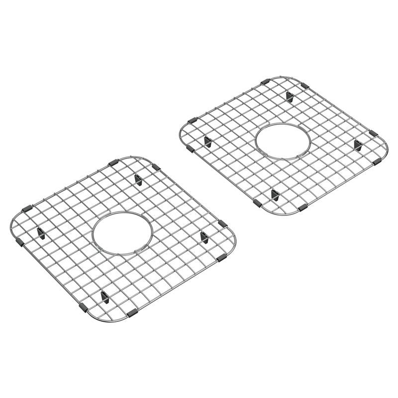 Delancey 36" Double Bowl Apron Front Kitchen Sink Grid, Set of 2