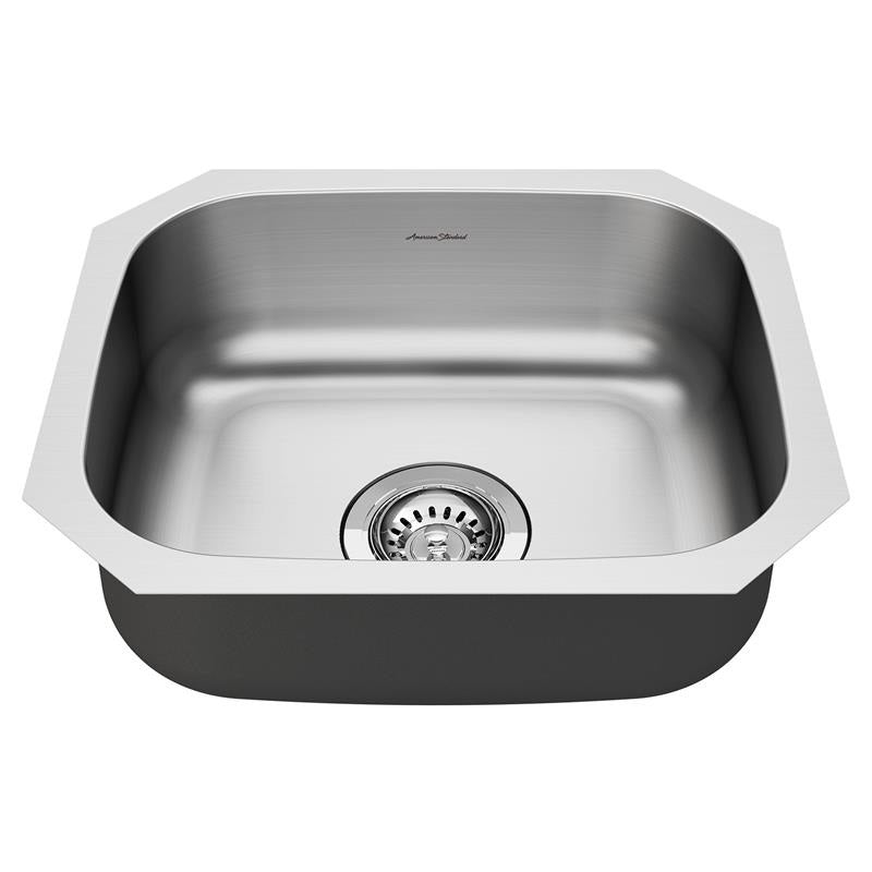 Portsmouth 18x16" Stainless Steel Undermount 1-Bowl ADA Kitchen Sink