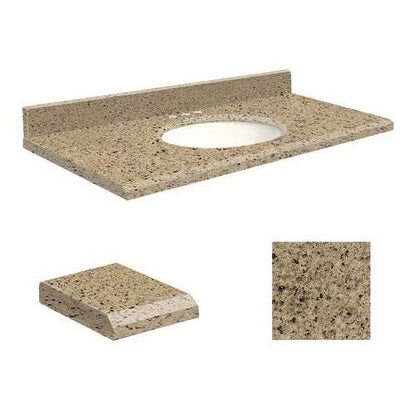 VANITY TOP 49X22 8CC QUARTZ Q4922-3F-E-W-8 WINDSOR CSTL