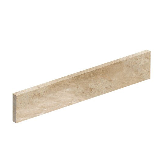 Transolid 22x4" Left-Hand Side Side Splash in Cappuccino Marble