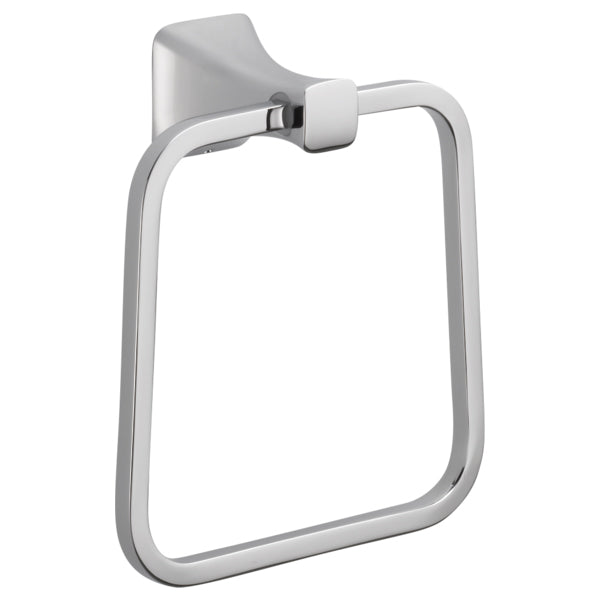 Tesla 6-7/8" Towel Ring in Polished Chrome