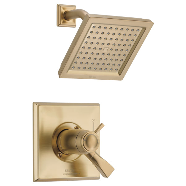Dryden Shower Trim W/Single-Function Showerhead In Champagne Bronze