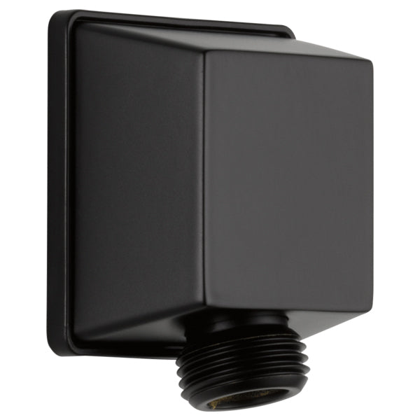 Wall Supply Elbow In Matte Black