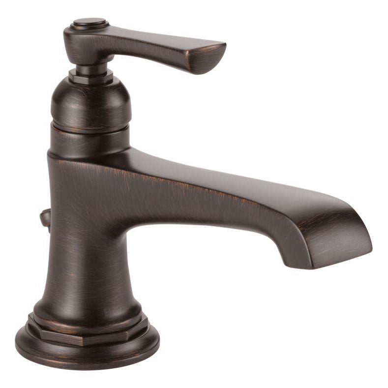 Brizo Rook Single Hole Lavatory Faucet in Venetian Bronze