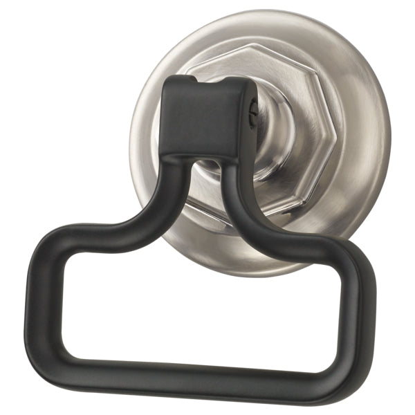 Brizo Rook Drawer Knob in Luxe Nickel/Matte Black