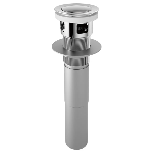 Brizo Push Button Pop-Up Drain w/Overflow in Chrome