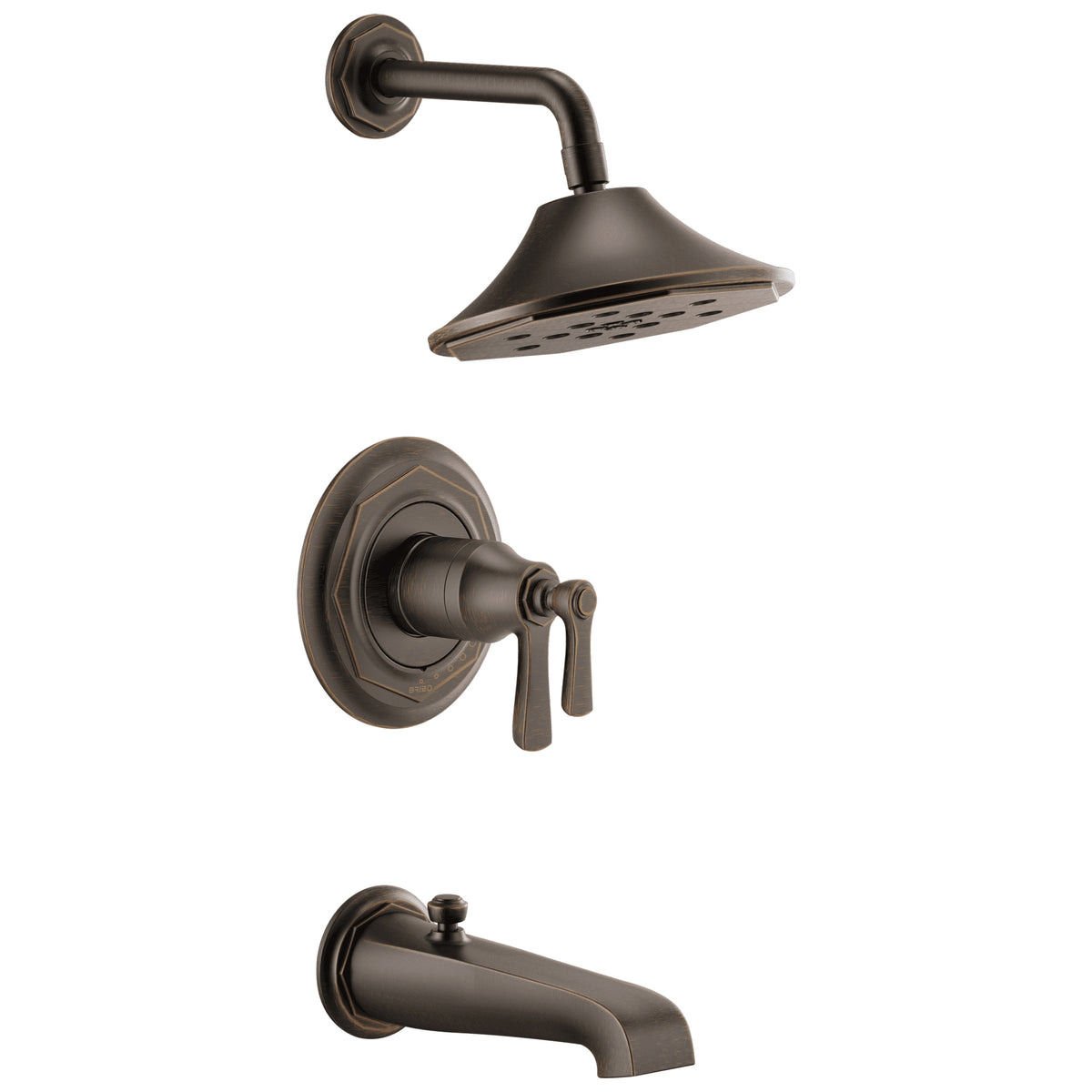 Brizo Rook Tub/Shower Trim In Venetian Bronze