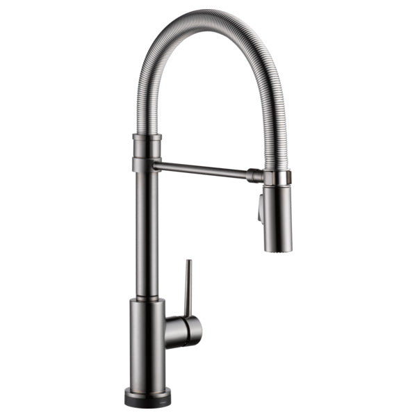 Trinsic Pro Kitchen Touch Pull Down Fct in Black Stainless
