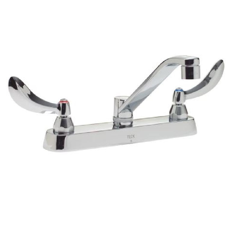 Commercial Kitchen Faucet w/8" Centers 1.5 gpm in Chrome