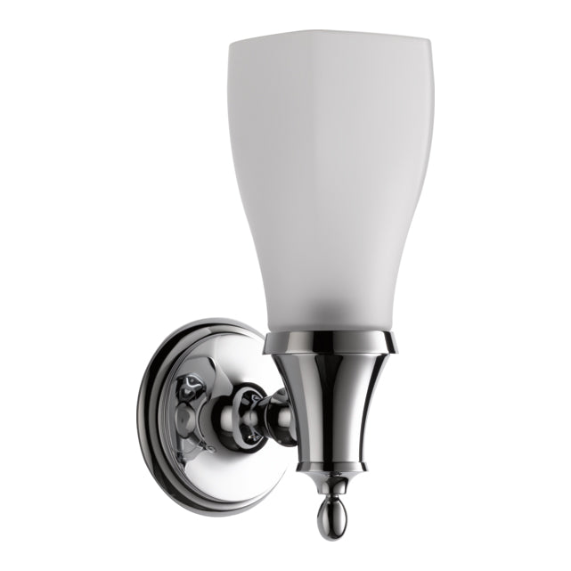 Charlotte Single Light Sconce in Chrome