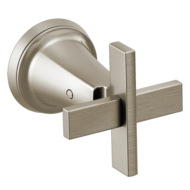 Levoir Wall Mount Cross Handle Kit in Luxe Nickel