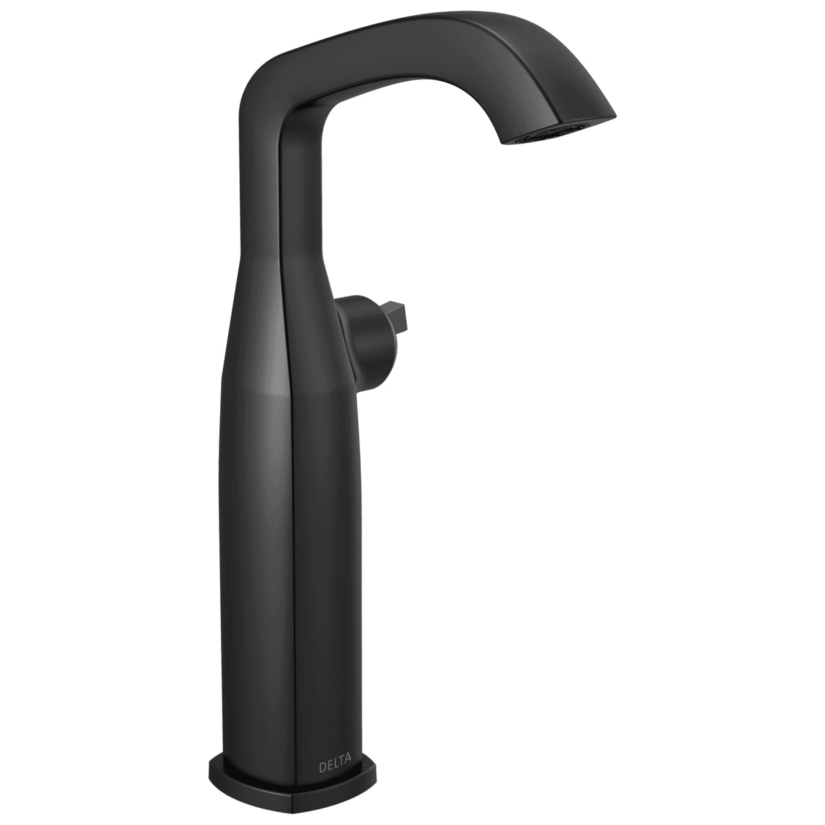 Stryke Vessel Lav Faucet in Matte Black Less Handle