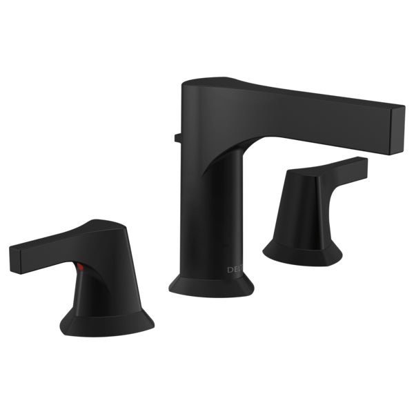 Zura Widespread Lav Faucet in Matte Black