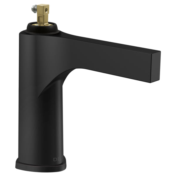 Zura Lav Faucet in Matte Black Less Handles