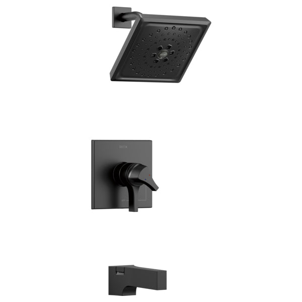 Zura Monitor Tub/Shower Trim In Matte Black