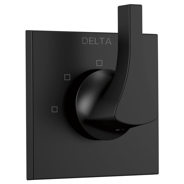 Zura Diverter Trim In Matte Black