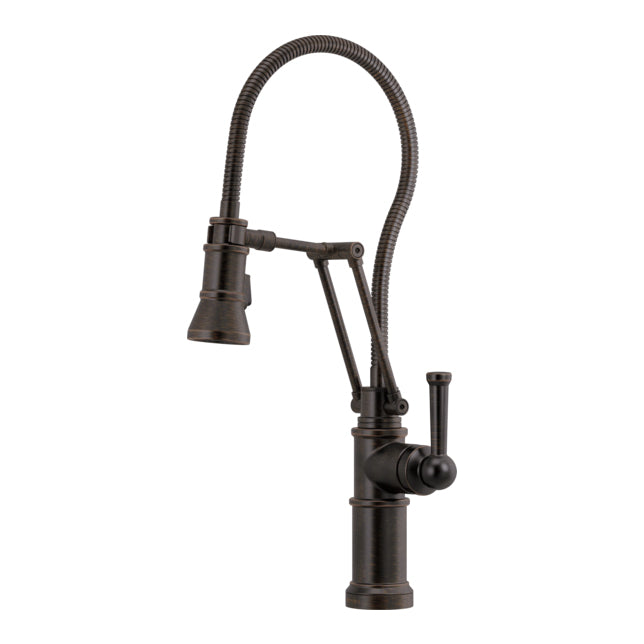 Brizo Artesso Kitchen Faucet w/Finished Hose in Venetian Bronze