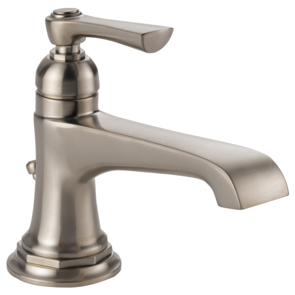 Rook Single Hole Eco Lav Faucet in Luxe Nickel