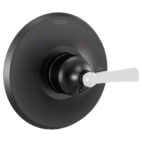 Dorval Monitor 14 Series Valve Trim In Matte Black