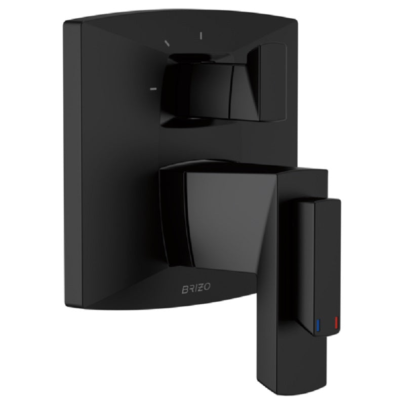 Brizo Vettis Tempassure Div Trim In Matte Black