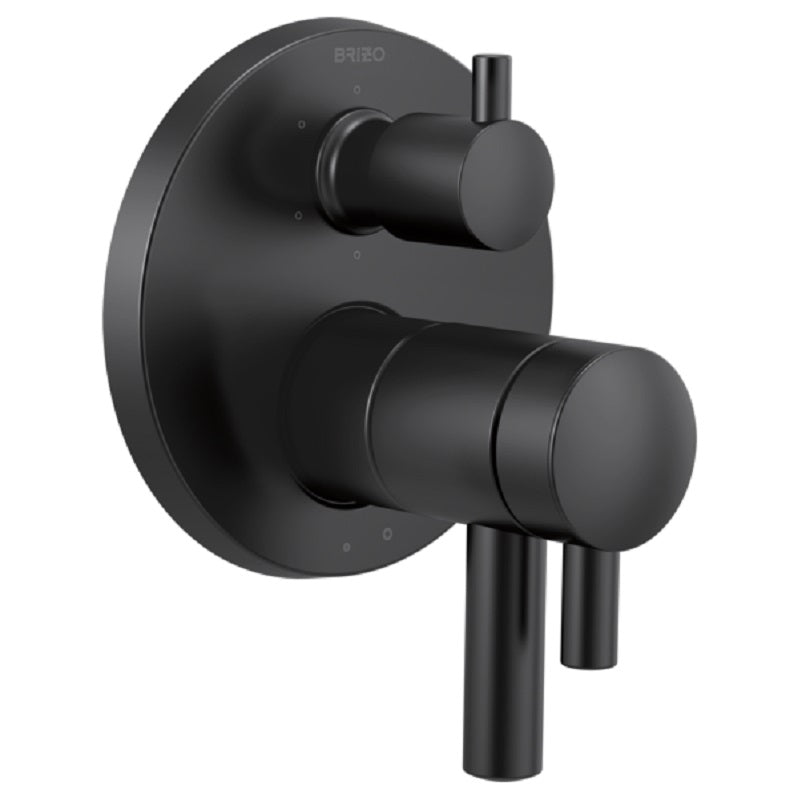 Jason Wu For Brizo Therm Div Trim In Matte Black