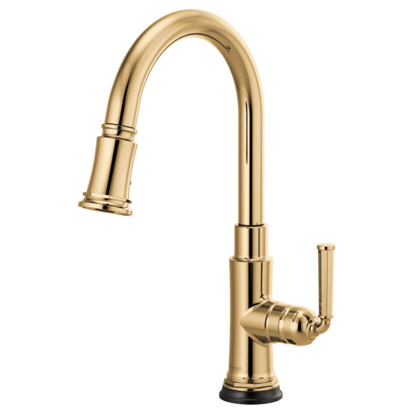 Rook Smarttouch Pull Down Kitchen Faucet in Polished Gold