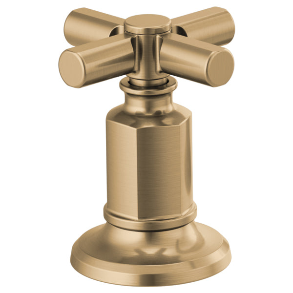 Invari Widespread Cross Handles in Luxe Gold 1 pair