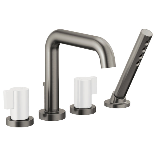 Brizo Litze Tub Trim W/Handshower In Luxe Steel